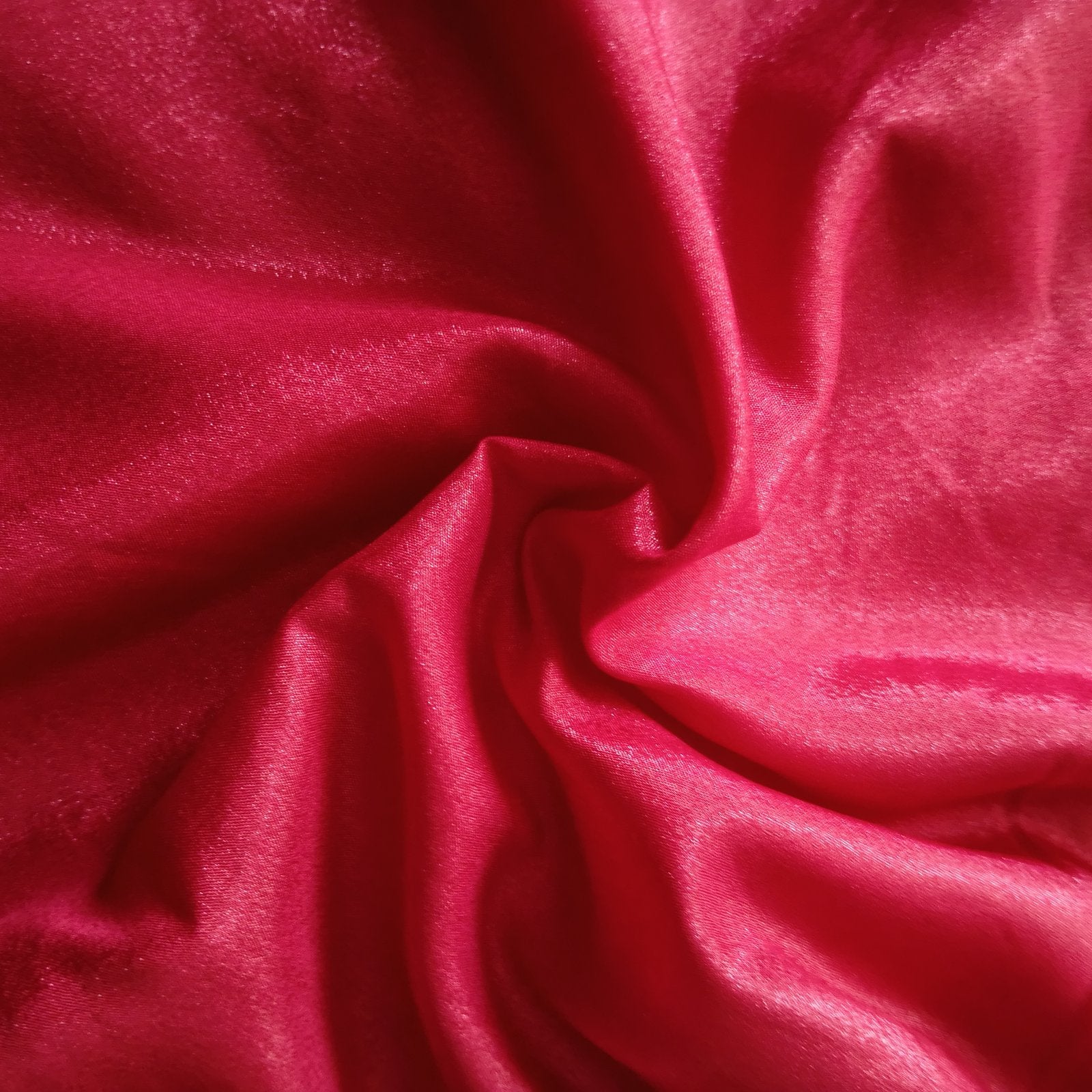 Zari Tarang Saree - Rani Pink, fabric texture